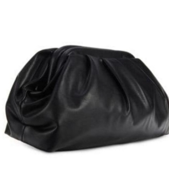 Badgley Mischka Black Chain Shoulder Bag - Picture 3 of 4